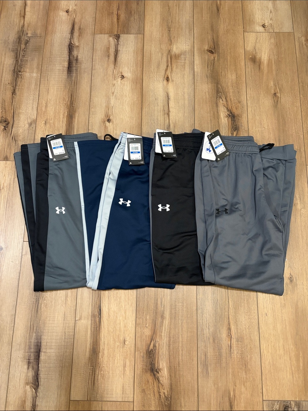Under Armour Boys YXL Brawler Jogger Athletic Pants Set 4 Sportcore School Gym